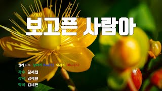 [은성 반주기] 보고픈사람아 - 김세현