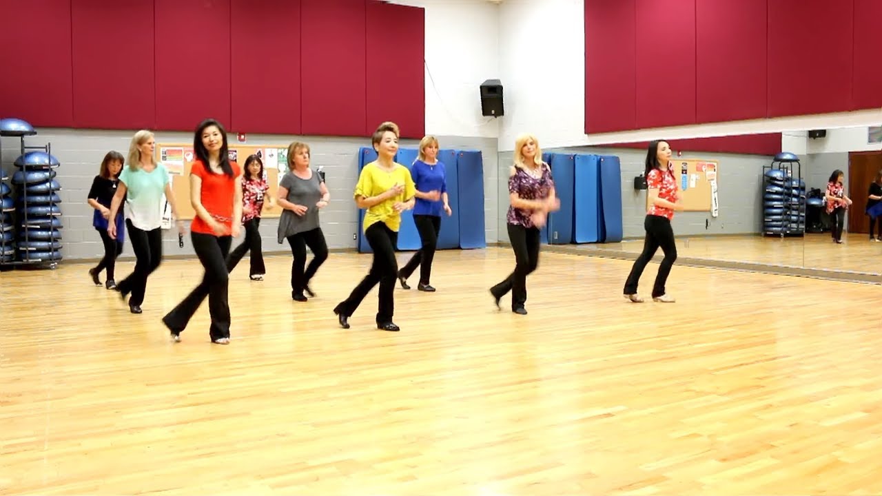 Hey Let's Dance - Line Dance (Dance & Teach In English & 中文) - YouTube