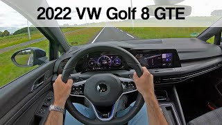 2022 Volkswagen Golf 8 GTE - The Economical GTI? - POV Review