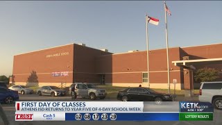 Athens ISD students excited on first day of school