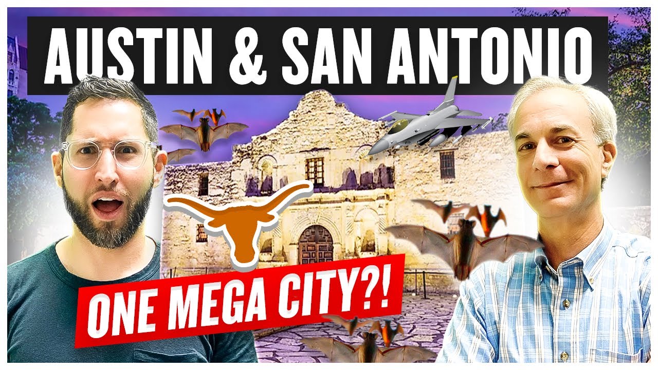 The Future Of Austin And San Antonio Texas (Merging Into One Mega City ...