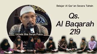 BELAJAR Tahsin Qur'an - Qs. Al Baqarah : 219