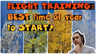 What's the BEST Time of Year to Start Flight Training in Canada?