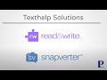 Read&Write and Snapverter from Texthelp