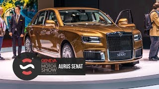 Autosalón Ženeva 2019: Aurus Senat - Startstop.sk