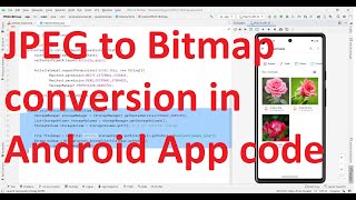 How to open and convert a JPEG file (from Download folder) into Bitmap in your Android App?
