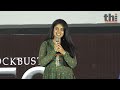 siddhi idnani cute❤ speech at venthu thaninthathu kaadu 50th day celebration