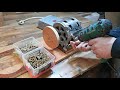 DO NOT THROW THE OLD WASHING MACHINE MOTOR IN THE TRASH  DIY Powered Disc Sander