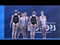 Great Britain | Team Free Final | Onland Performance | European Artistic Swimming Championship 2023