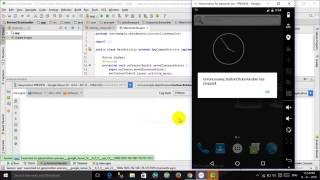 Android Tutorial Part 4 | Handling Button Clicks | Method Two