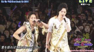 [HD] 111231 Kis-My-Ft2 :: Everybody Go! (JCD 2011-2012)