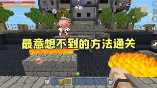 【阿弦】 迷你世界：兄妹双人合作解密，用最意想不到的方法通关！