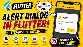 🌱 FLUTTER ANDROID - 🌱 ALERT DIALOG || 🌱 TUTORIAL