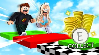 Roblox 1v1 Obby Race vs My Wife for 100,000 Robux!