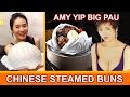 AMY YIP PAU - CHINESE STEAMED BUNS (Eating Show - Mukbang) Peggie Eats S02E09