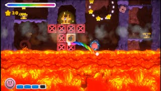 【Wii U】初見プレイ！タッチ！カービィ スーパーレインボー 6-3.恐怖のマグマ火山　Kirby and the Rainbow Curse