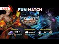 🔴 FUNMATCH TIM JESTER feat @aoifuyuki @jazzyugi @Mozaaaroza | GIVEAWAY 15x WDP! | MOBILE LEGENDS