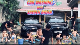 Car Washing with ZAYDEN AYDEN||Mabanigi pamjabi oikhre😁||