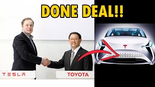 UNBELIEVABLE! Tesla and Toyota Form INSANE NEW PARTNERSHIP!