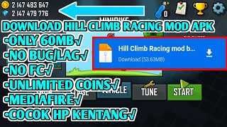 [60MB!] DOWNLOAD HILL CLIMB RACING MOD APK