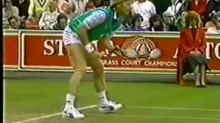 1988   Queen's   Finale   Boris Becker b Stefan Edberg 1 4