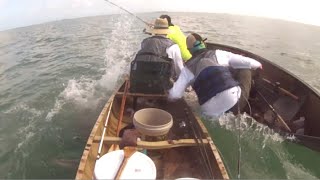 Fishing For Sharks In A Boat That's Too Small