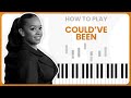 How To Play Could've Been By H.E.R. ft Bryson Tiller On Piano - Piano Tutorial (Free Tutorial)