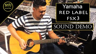 Yamaha Red Label FSX3 Sound Demo - Syuwari Ritchie