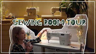 쏘잉룸 투어 MERRY CHRISTMAS ver. SEWING ROOM TOUR