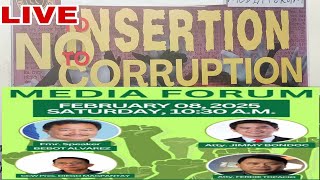 Live : Media forum Insertion No Corruption