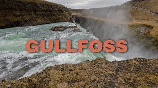 冰島黃金瀑布、古佛斯瀑布/ Golden, Gullfoss waterfall in Iceland