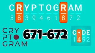 CRYPTOGRAM level 671 672