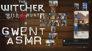 ASMR Let's Play: The Witcher 3 - Gwent Card Game (Whispered ASMR Gameplay 1440p)