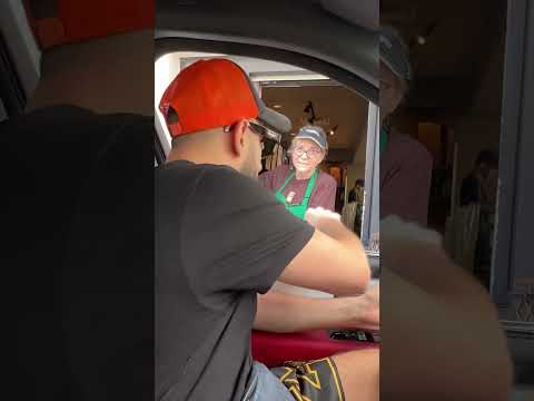 What percentage of Starbucks sales are drive thru?