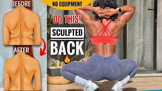 2 Week TONED BACK Exercises You Must Do | Strong Lean Back & Arms In Just 10 Mins