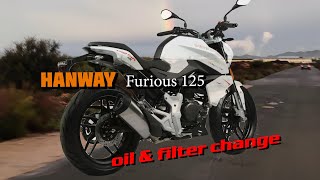 Oil & Filters Change [HANWAY Furious 125]