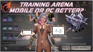 [Guider of Dawn] Training Arena | Mobile or PC Line is better to WIN? | Lifeafter 明日之后