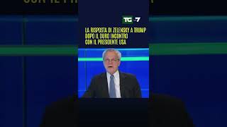 La risposta di Zelensky a Trump dopo il duro incontro con il Presidente USA