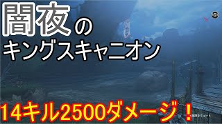 【Apex Legends】待ちわびた夜のキングスキャニオンで2500ダメージ！！