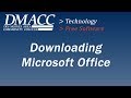 Downloading Office onto Your Machine