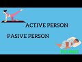 Active Person Passive Person | Being Surreal