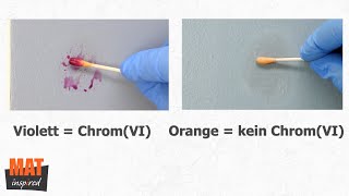 Anleitungsvideo MATinspired Chrom(VI) Detektionskit für Farbschichten