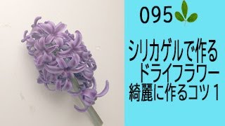 シリカゲルでつくるドライフラワー綺麗に作るコツ№１