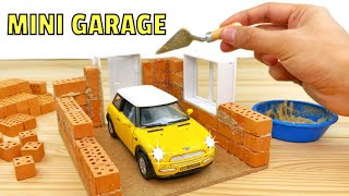 BRICKLAYING - How To Build With Bricks a Mini Garage