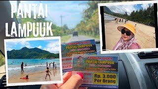 MAU LIBURAN MURAH CUMA 3.000 LANGSUNG AJA KE PANTAI INI || PANTAI LAMPUUK BANDA ACEH