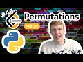 Permutations Python Solution - LeetCode #46