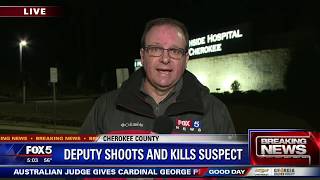 Deputy shoots and kills suspect