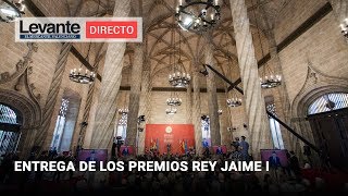 DIRECTO | Ceremonia de entrega de los premios Jaume I