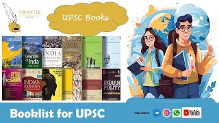 BOOKLIST FOR UPSC 2025 #booklist #upsc