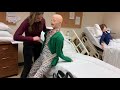 nursing assisting skill vi transferring a patient from bed